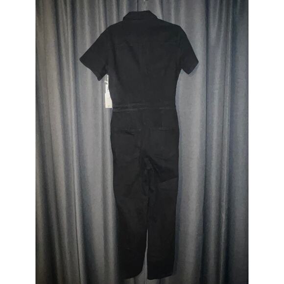Good American Fit For Success Jean Jumpsuit Size Large NWT - Picture 3 of 5